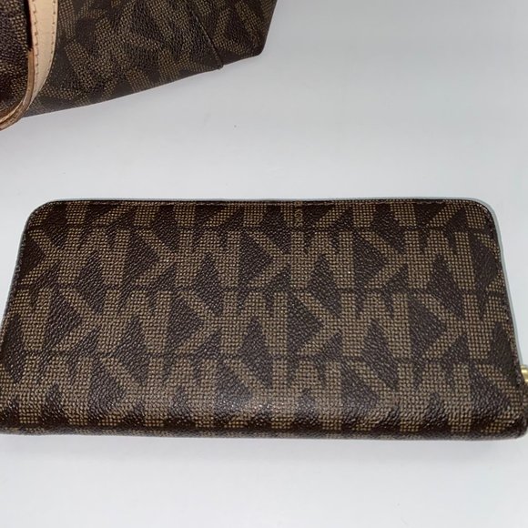 MICHAEL KORS Signature Logo Bag with Wallet - Picture 11 of 12